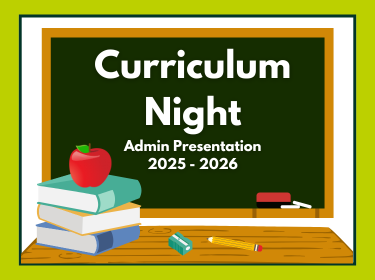  Curriculum Night